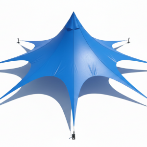 синий шатер звезда